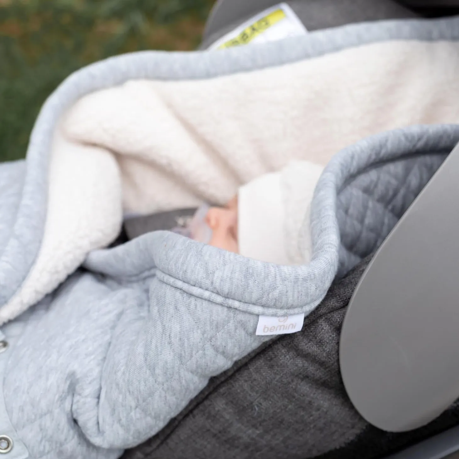 Bemini Couverture Biside Mix grey 0-12 mois
