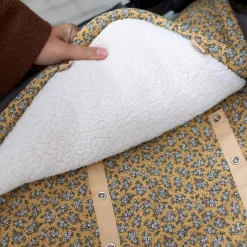 Bemini Couverture Biside Print Heidi Ocre 0-12 mois