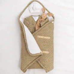 Bemini Couverture Biside Print Heidi Ocre 0-12 mois