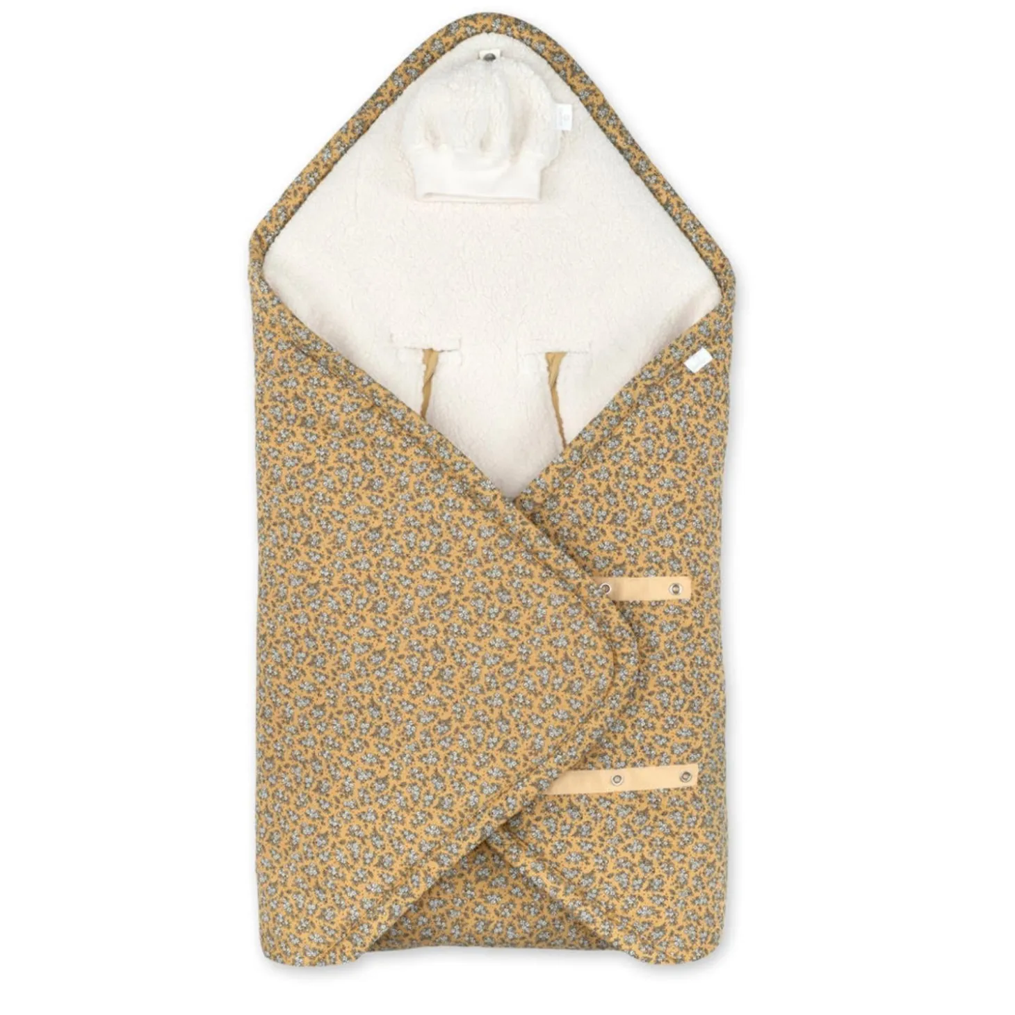 Bemini Couverture Biside Print Heidi Ocre 0-12 mois