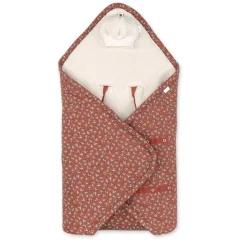 Bemini Couverture Biside Print Heidi Carmin 0-12 mois