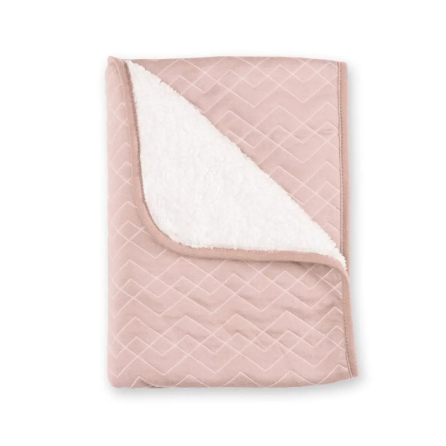 Bemini Couverture Pady Jersey+Teddy Osaka Blush 75x100 cm