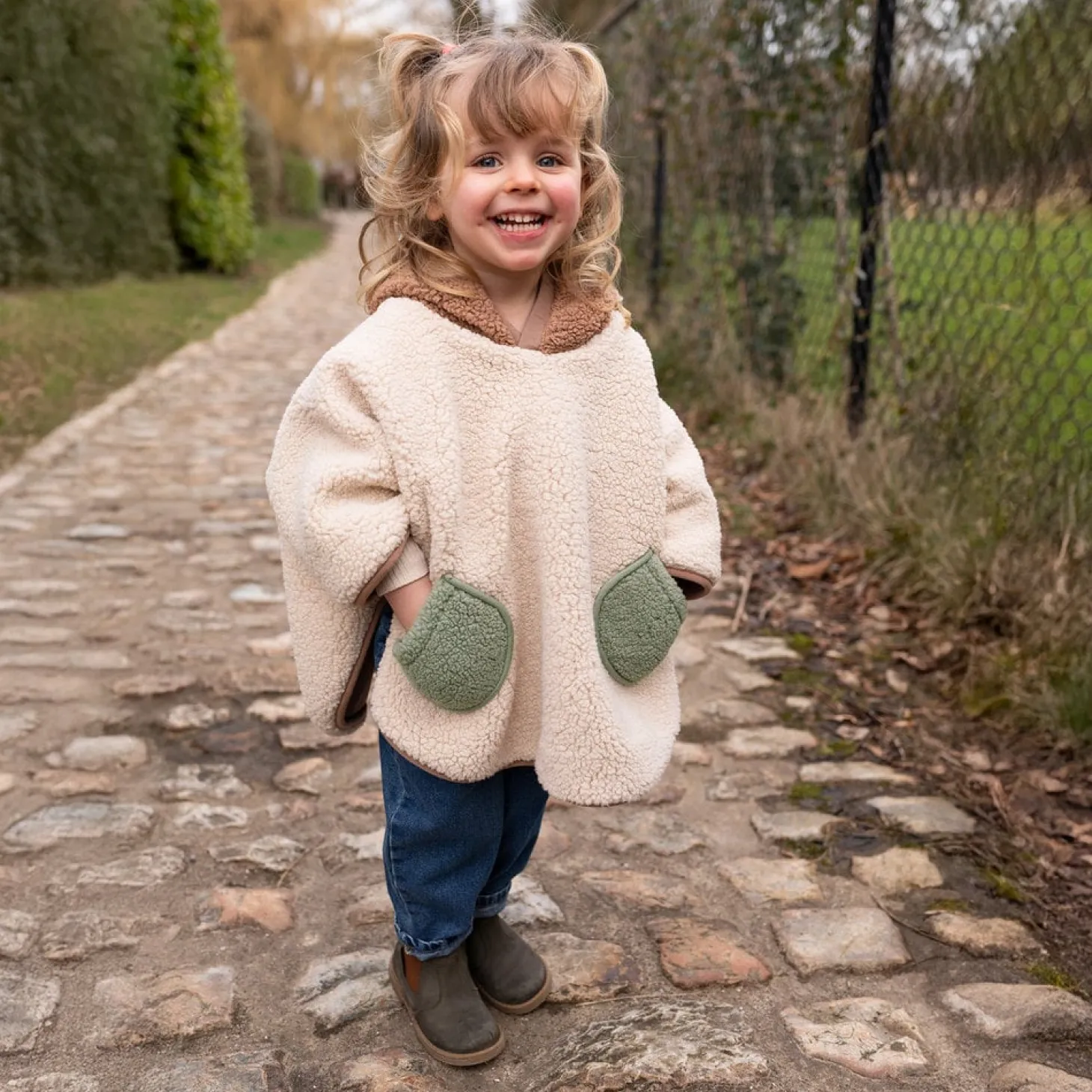 Bemini Poncho de voyage Ficelle 9-36 mois