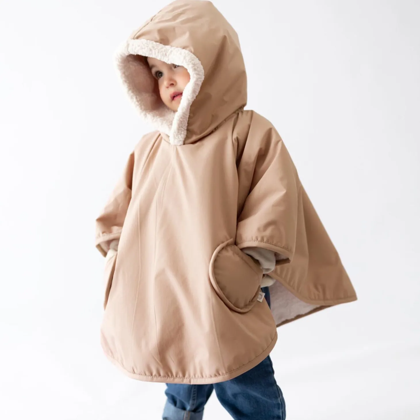 Bemini Poncho de voyage Natural 9-36 mois