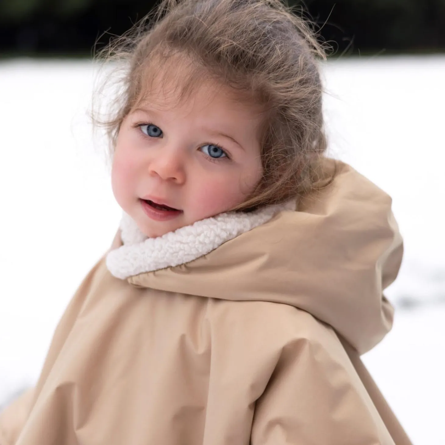 Bemini Poncho de voyage Natural 9-36 mois