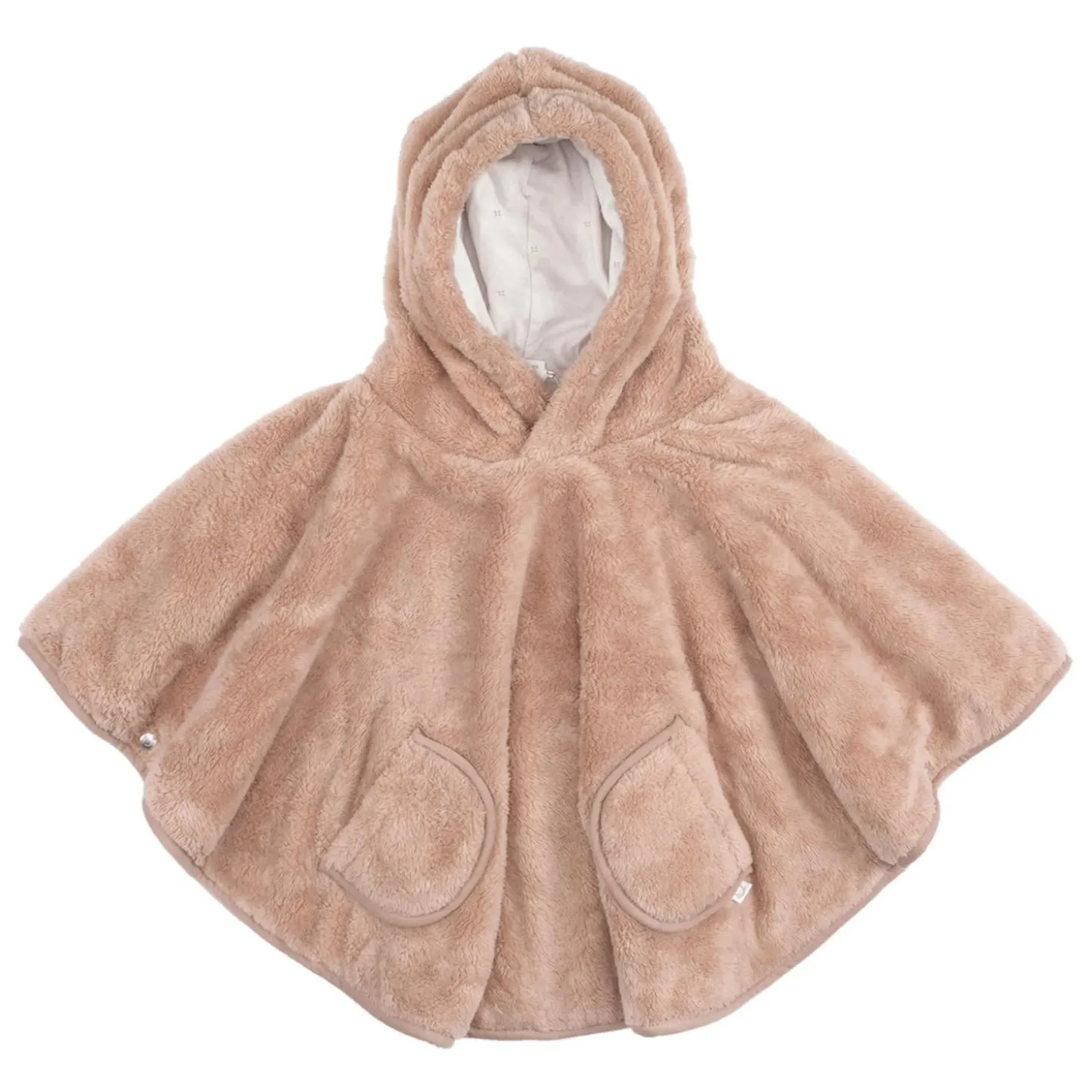 Bemini Poncho de voyage Softy jersey Beige Naturel 9-36 mois