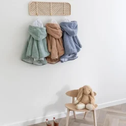 Bemini Poncho de voyage Softy jersey Beige Naturel 9-36 mois