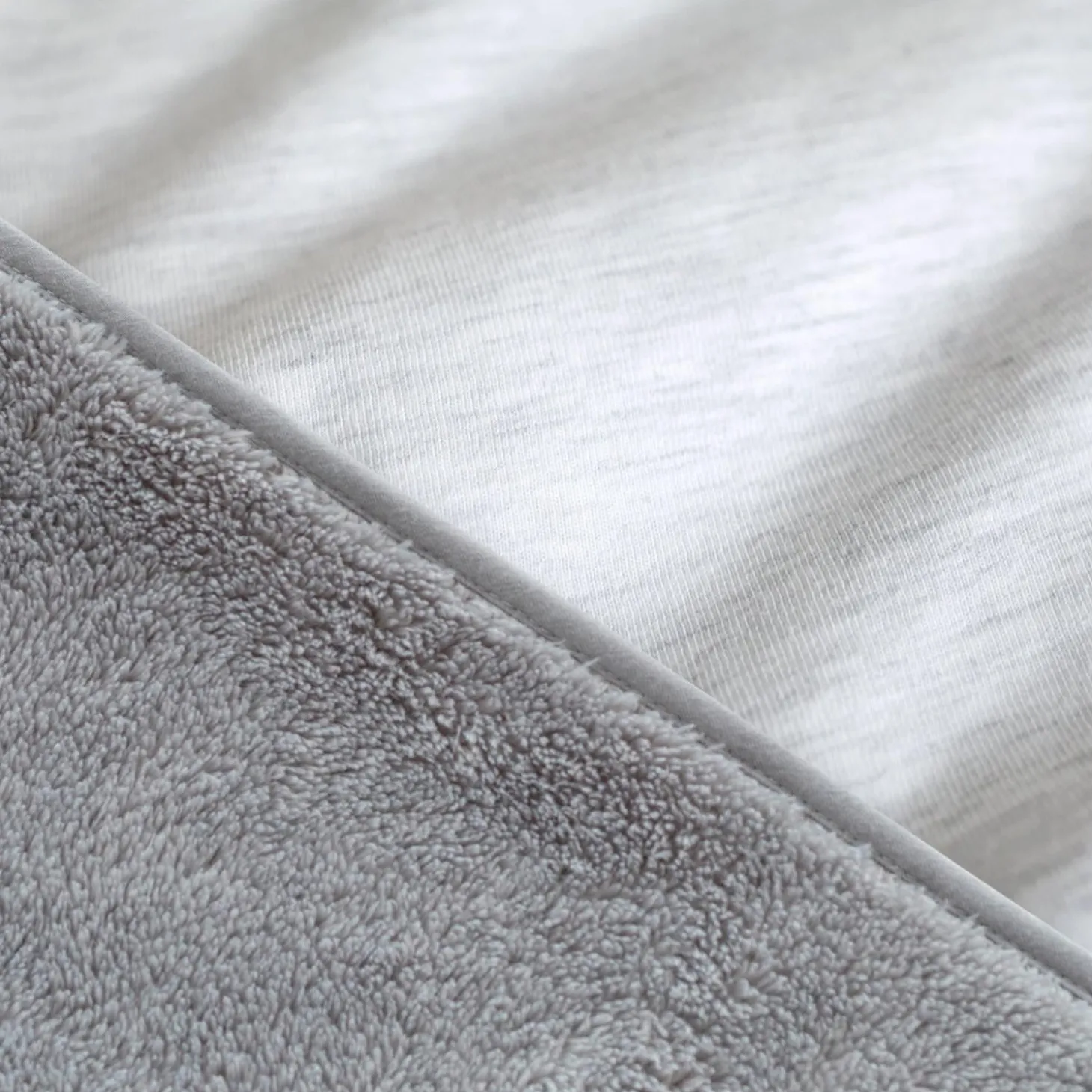 Bemini Poncho de voyage Softy jersey Gris moyen grizou 9-36 mois