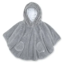 Bemini Poncho de voyage Softy jersey Gris moyen grizou 9-36 mois