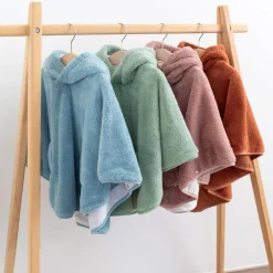 Bemini Poncho de voyage Turquoise 9-36 mois