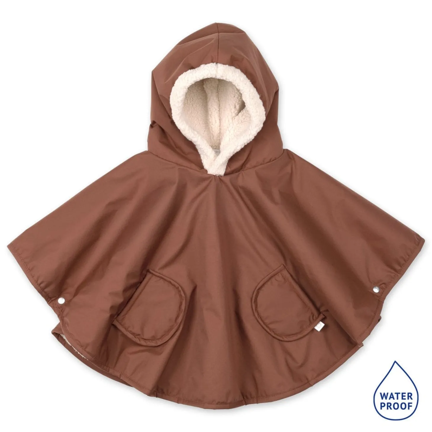 Bemini Poncho teddy Coated Chocolat 88 9-36 mois