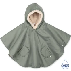 Bemini Poncho teddy Coated Green 78 9-36 mois