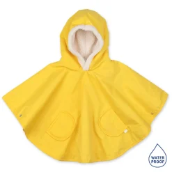 Bemini Poncho teddy Coated Jaune 33 9-36 mois