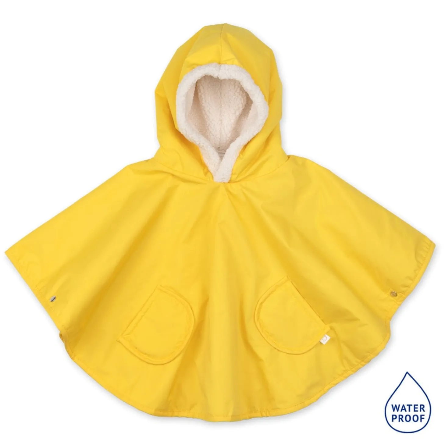 Bemini Poncho teddy Coated Jaune 33 9-36 mois