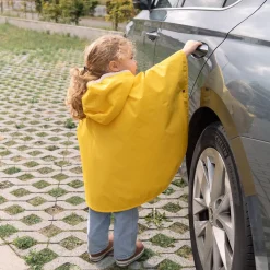 Bemini Poncho teddy Coated Jaune 33 9-36 mois