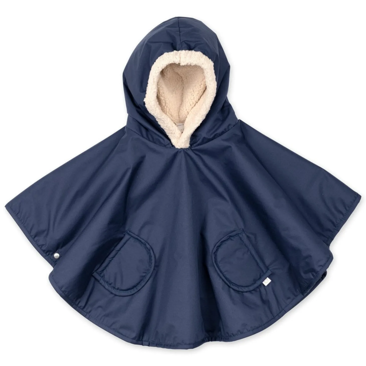 Bemini Poncho teddy Coated Navy 67 9-36 mois