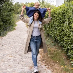 Bemini Poncho teddy Coated Navy 67 9-36 mois