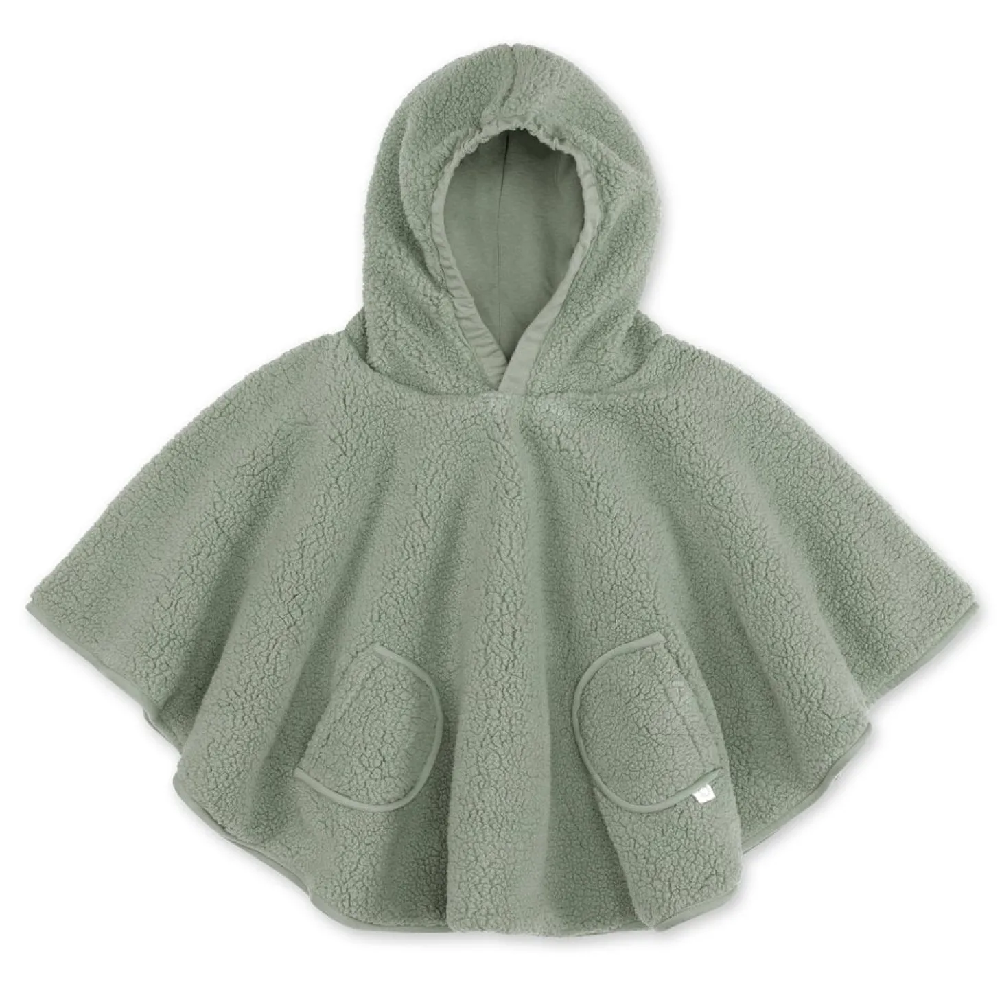 Bemini Poncho teddy outside Kaki 79 9-36 mois