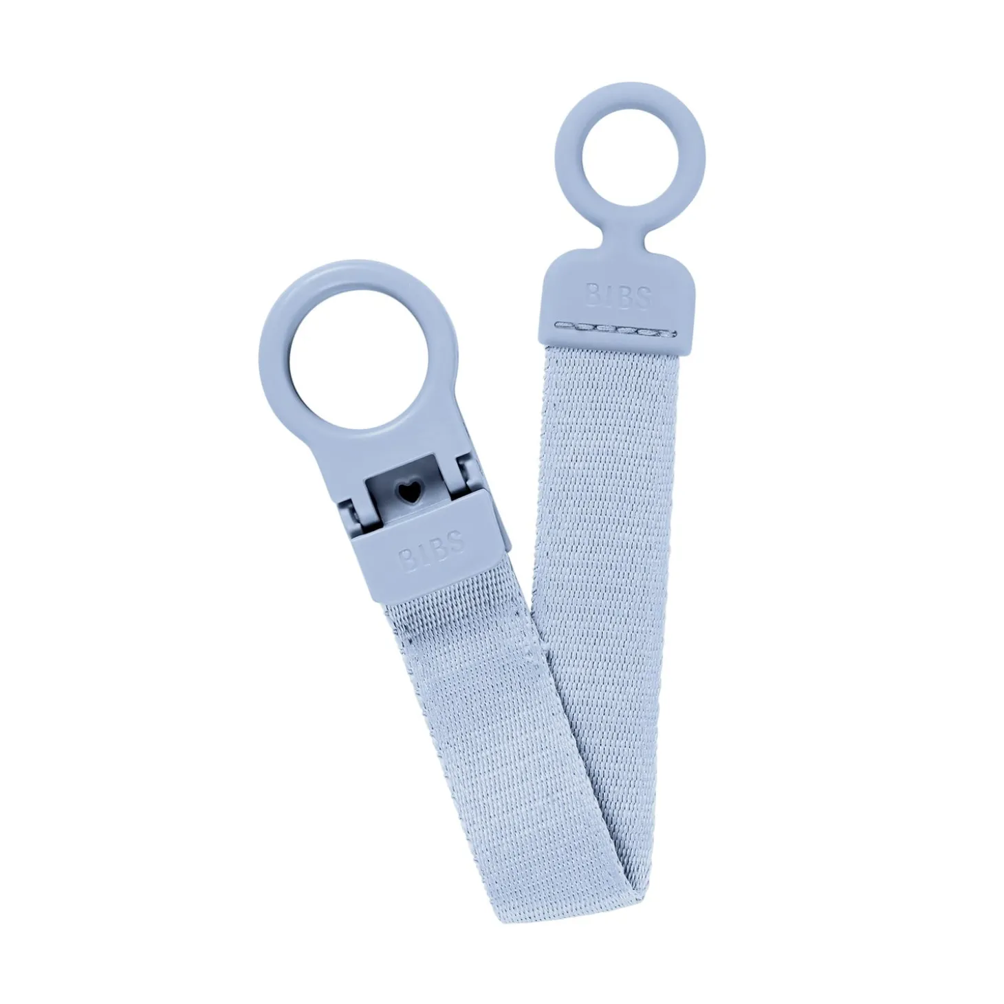 BIBS Attache Tétine Loop Dusty Blue
