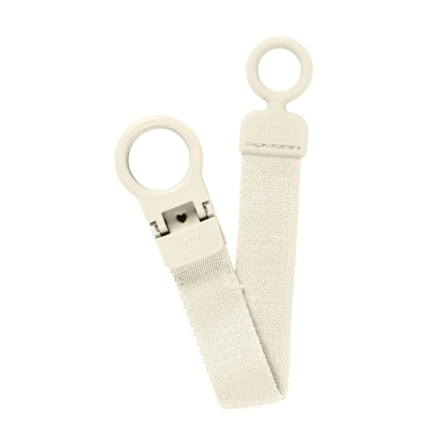 BIBS Attache Tétine Loop Ivory