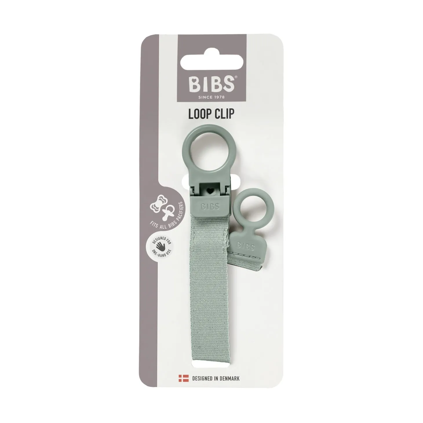 BIBS Attache Tétine Loop Sage