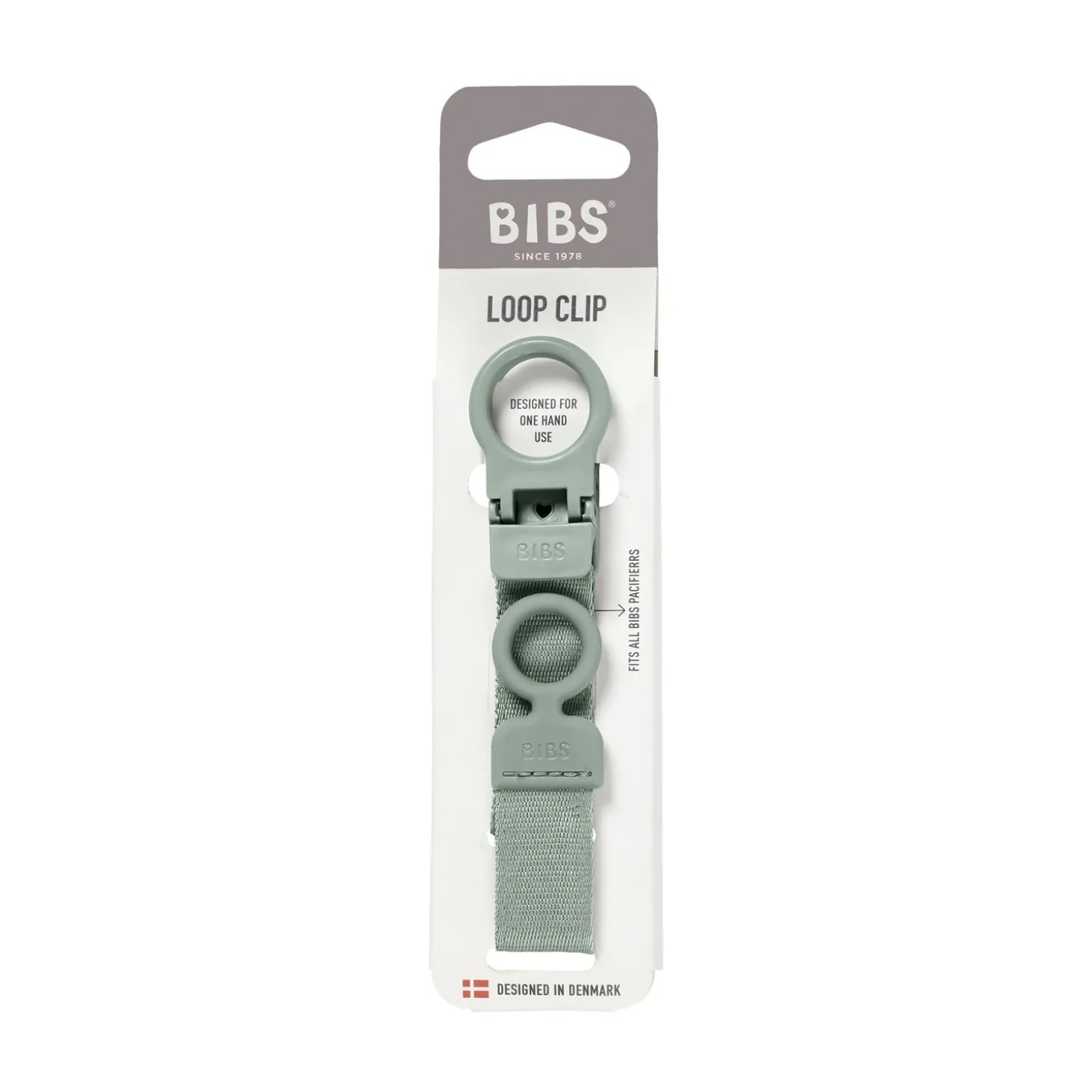 BIBS Attache Tétine Loop Sage