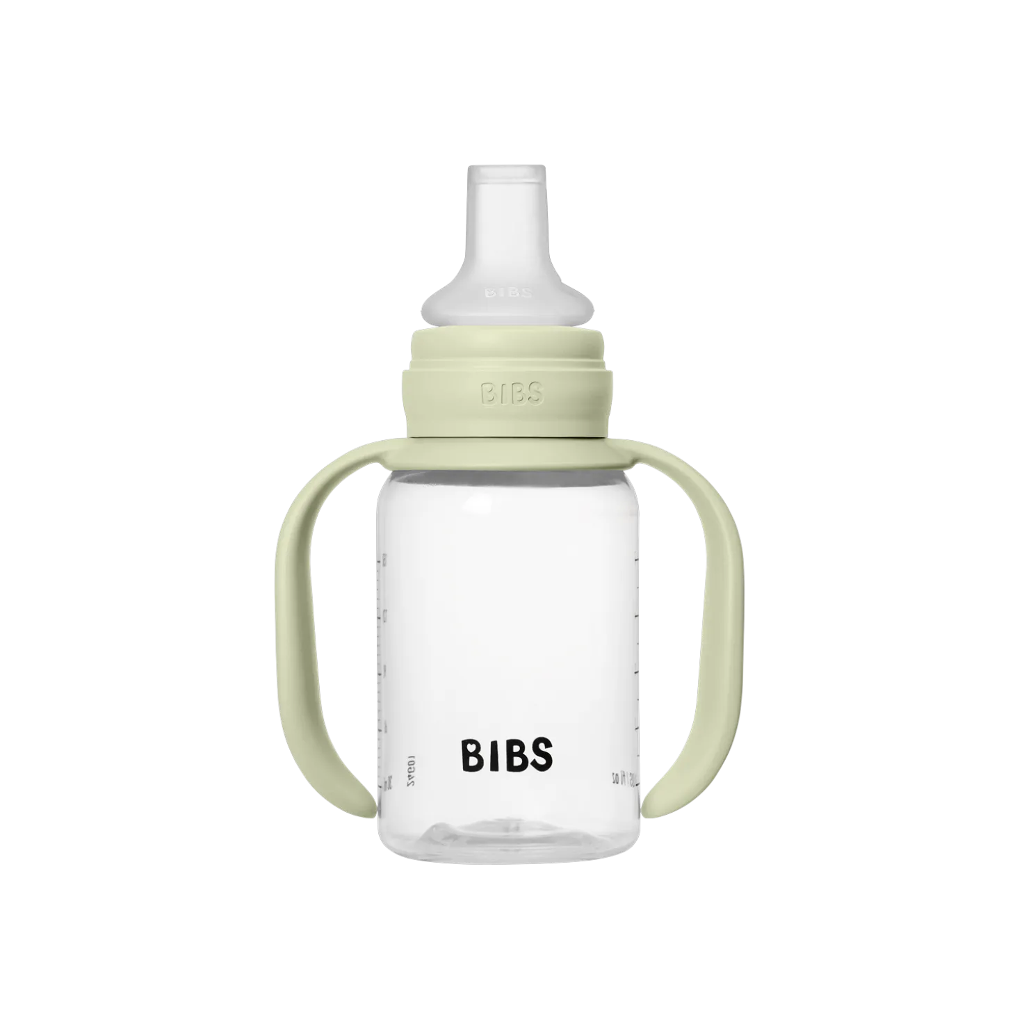 BIBS Biberon d'Apprentissage Silicone 1 Pack Sage 150 ml