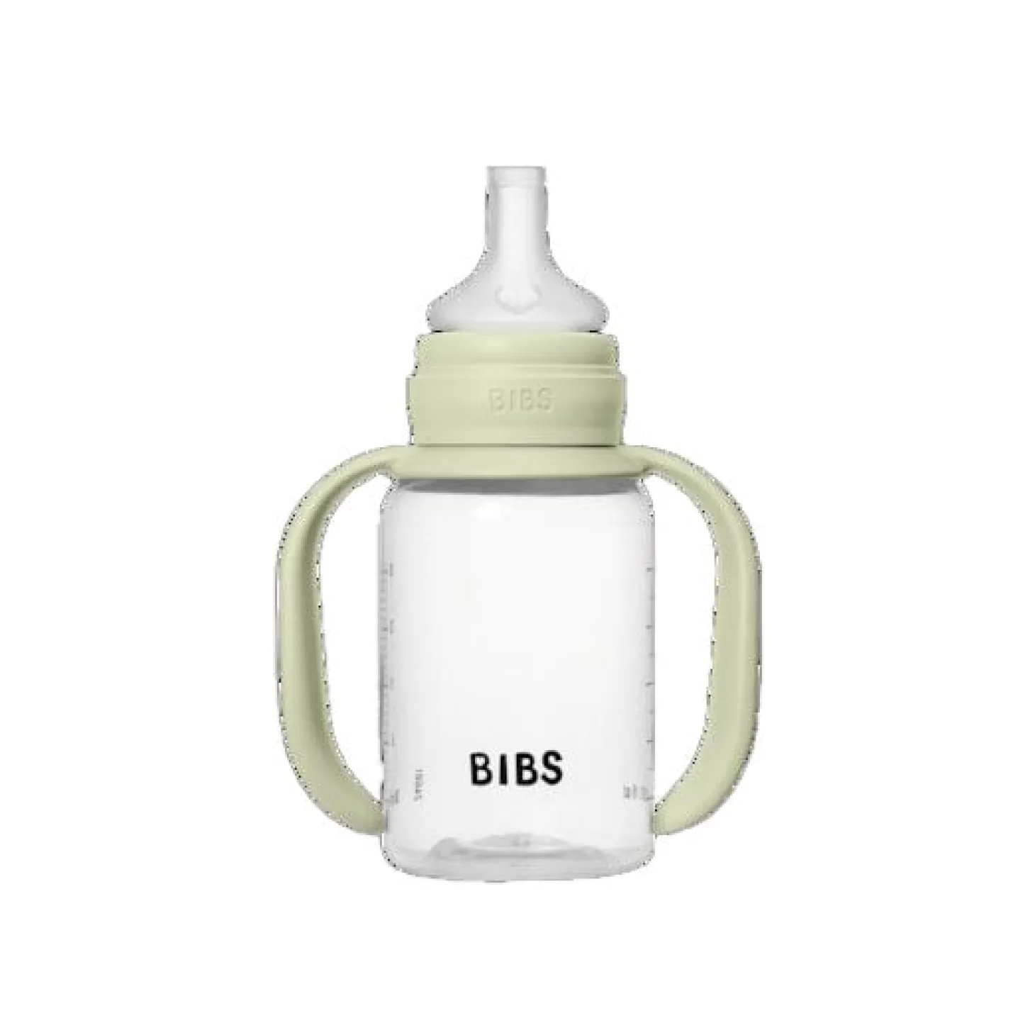 BIBS Biberon d'Apprentissage Silicone 1 Pack Sage 150 ml