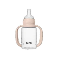 BIBS Biberon d'Apprentissage Silicone 1 Pack Blush 150 ml