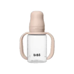 BIBS Biberon d'Apprentissage Silicone 1 Pack Blush 150 ml