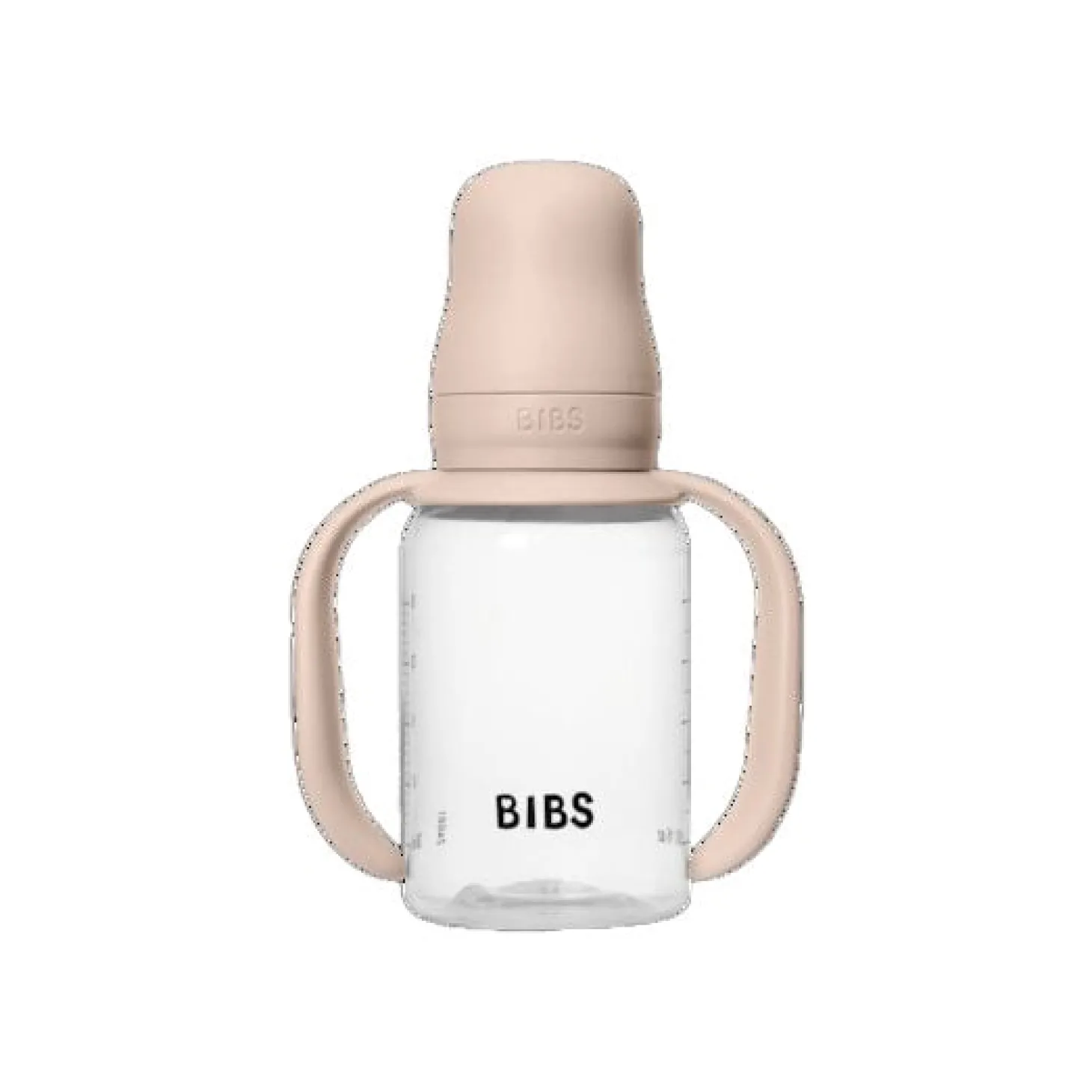 BIBS Biberon d'Apprentissage Silicone 1 Pack Blush 150 ml