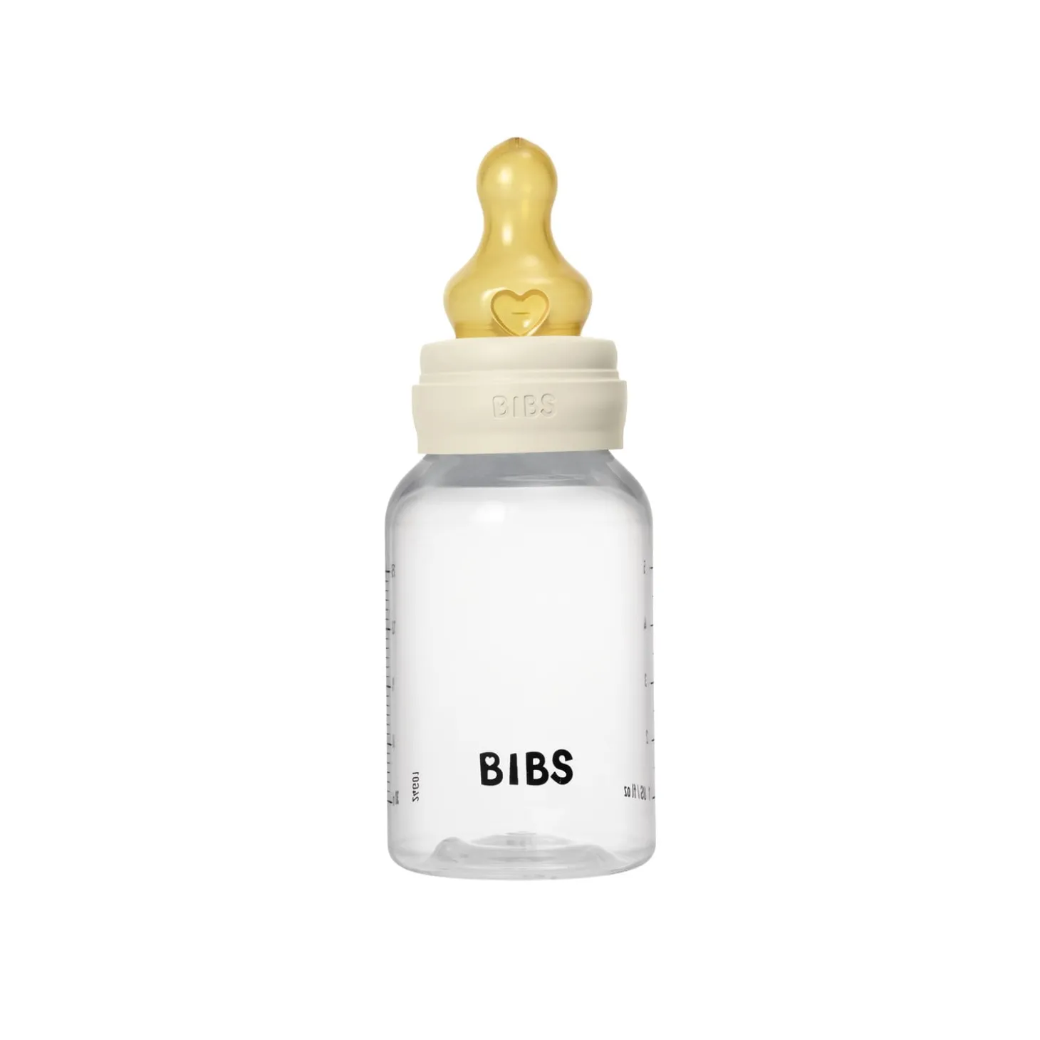BIBS Biberon Rond Caoutchouc naturel Ivory 150 ml - Débit lent