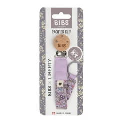 BIBS                    BIBS x Liberty Attache Tétine Chamomile Lawn    Violet Sky