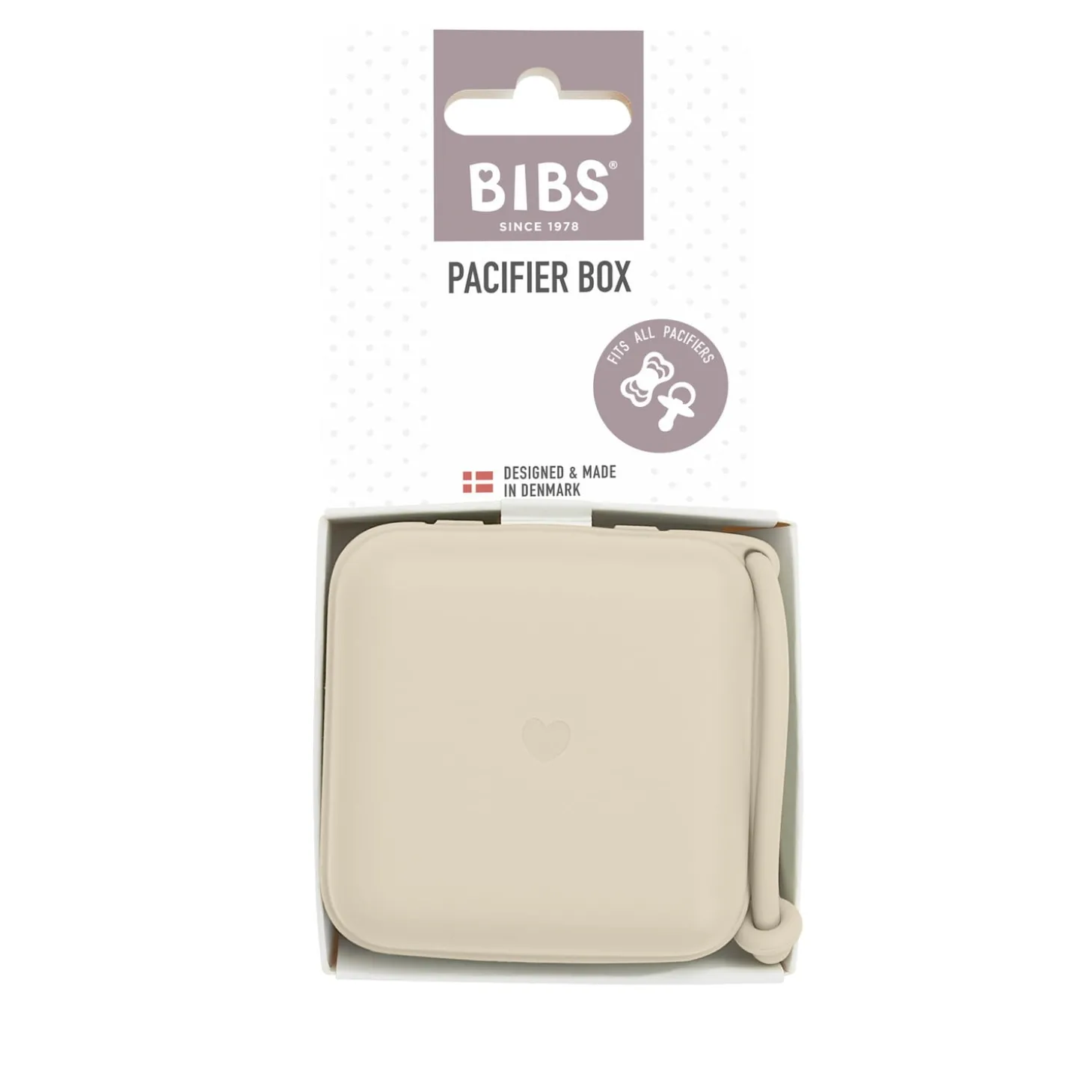 BIBS Boite à Tétine Ivory