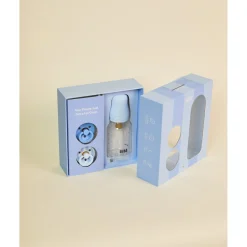 BIBS                    Coffret Cadeau Les Essentiels    Baby blue