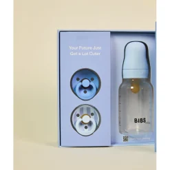 BIBS                    Coffret Cadeau Les Essentiels    Baby blue