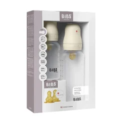 BIBS                    Grow and Flow Biberon Rond Caoutchouc naturel Set    Ivory