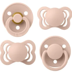 BIBS                    Tétines Coffret Découverte 4 Pack    Blush/Blush            0-6 mois