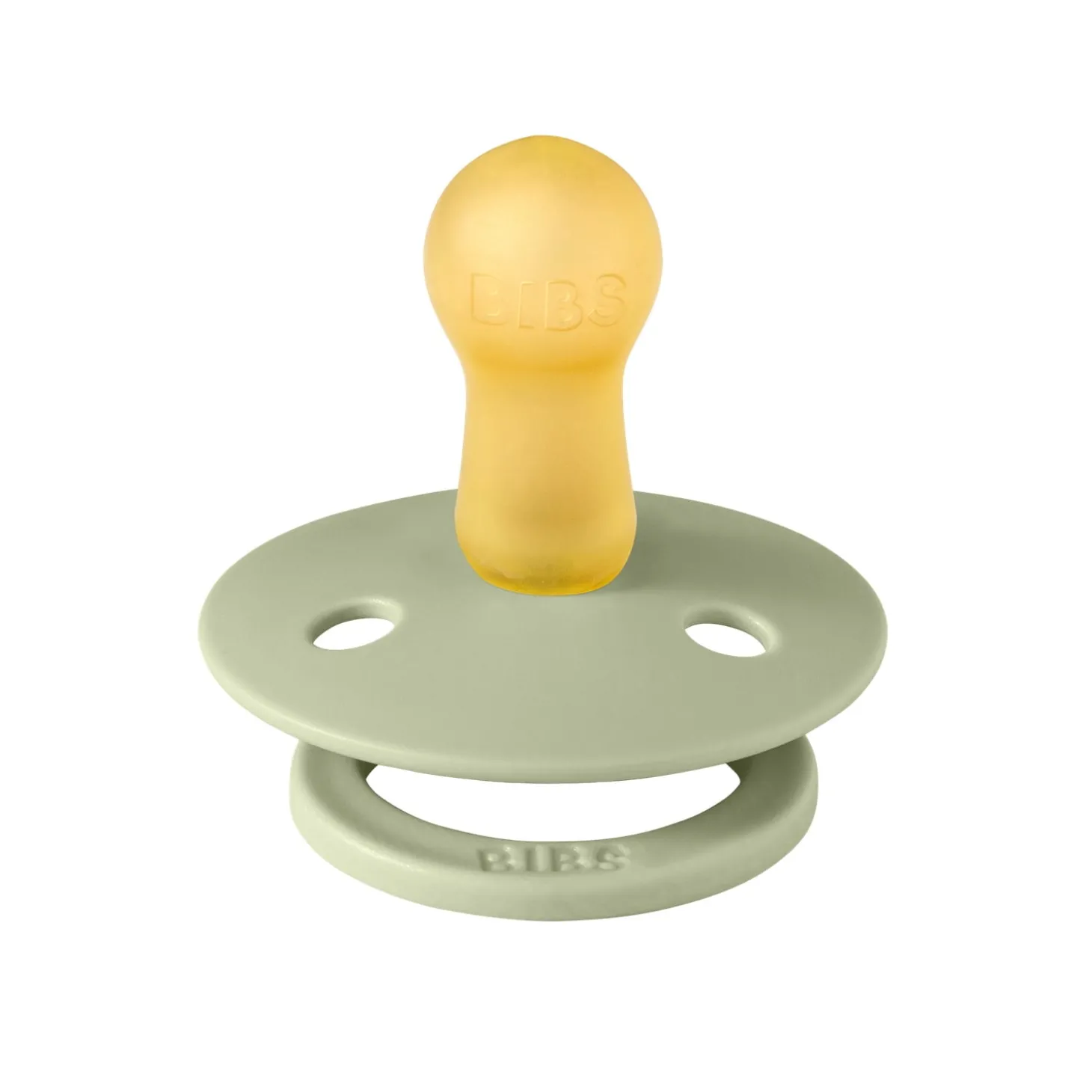 BIBS Tétines Colour Caoutchouc naturel Sage 6-18 mois