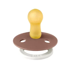 BIBS                    Tétines Colour Caoutchouc naturel    Woodchuck Glow            6-18 mois