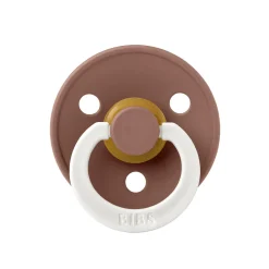 BIBS                    Tétines Colour Caoutchouc naturel    Woodchuck Glow            6-18 mois