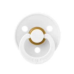 BIBS                    Tétines Colour Caoutchouc naturel    White            6-18 mois