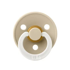 BIBS                    Tétines Colour Caoutchouc naturel    Vanilla Glow            18 mois +