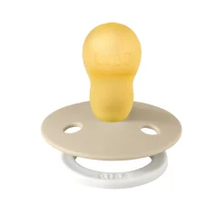 BIBS                    Tétines Colour Caoutchouc naturel    Vanilla Glow            18 mois +