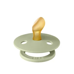 BIBS                    Tétines Studio Colour Block Caoutchouc naturel Anatomique    Sage            0-6 mois