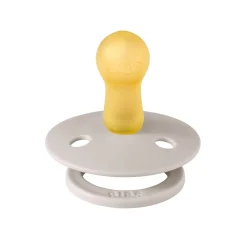 BIBS                    Tétines Studio Colour Bumblebee Caoutchouc naturel    Mushroom            6-18 mois