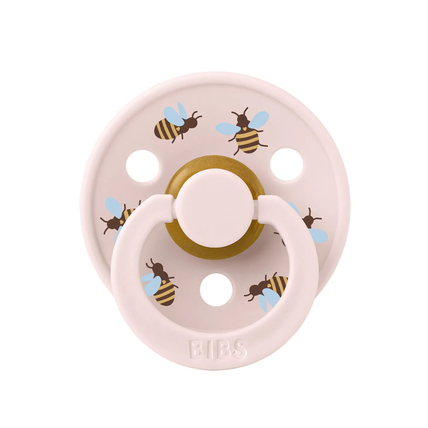 BIBS Tétines Studio Colour Bumblebee Friends Caoutchouc naturel Petrol 6-18 mois