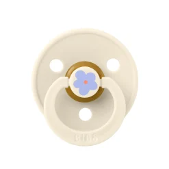 BIBS Tétines Studio Colour Jasmine Caoutchouc naturel Ivory 6-18 mois