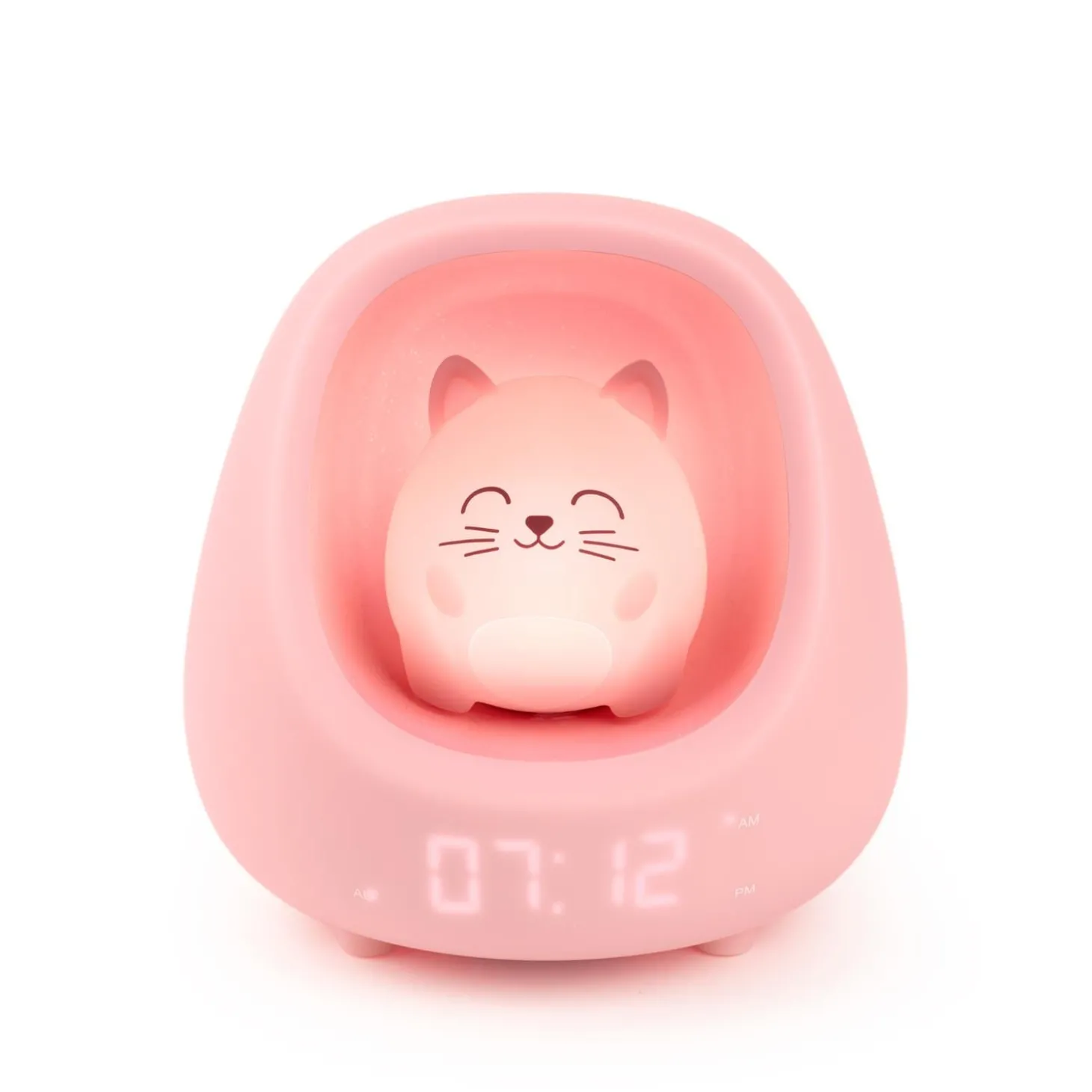 Bigben kids Reveil veilleuse chat Rose