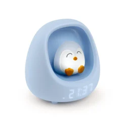 Bigben kids Reveil veilleuse pingouin Bleu